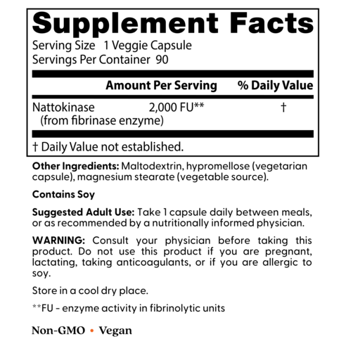 활력 넘치는 일상을 위한 혈액 건강 관리, 닥터스베스트 나토키나제 2000FUs