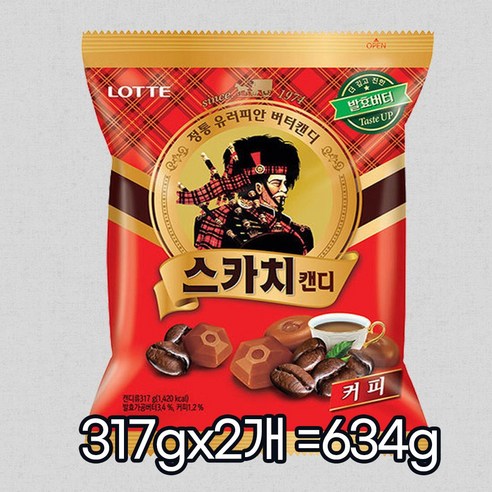 스카치캔디 커피맛, 634g, 2개 트레핀커피캔디 Best Top5