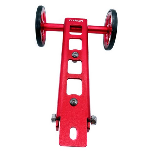 Retemporel Litepro 버디 바이크 이지 휠 고강도 알루미늄 합금 Bmx 푸시 트레일러 랙 브래킷 병 케이지 자전거 부품 레드