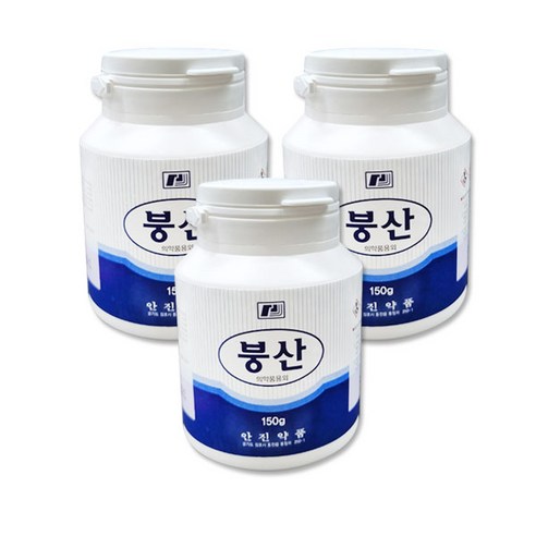 안진약품 붕산 150g 살균소독 바퀴벌레 붕산가루, 4개