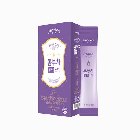 [파이토컬] 콤부차 원액스틱 20ml