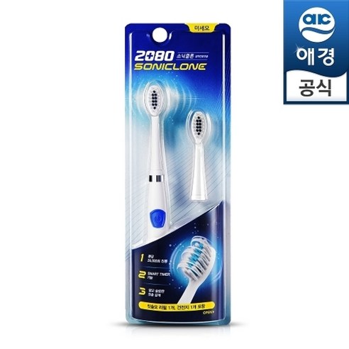 전자 칫솔 2080 소닉클론 음파진동 칫솔, 1개 2 2080 소닉클론 음파진동 칫솔, 1개