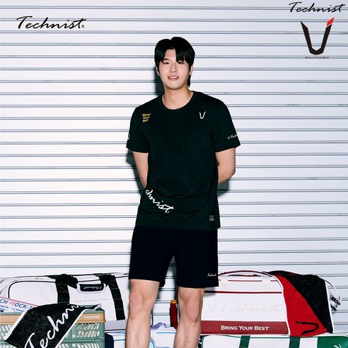 땀 걱정 없이 즐기는 쾌적한 배드민턴, 테크니스트 기능성 티셔츠