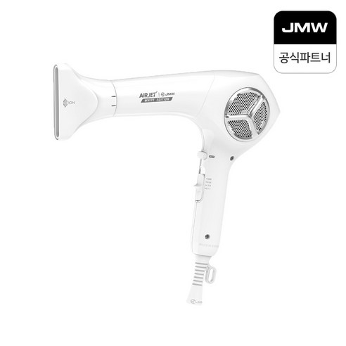 jmw드라이기 JMW 에어젯 MS6010A 터보 항공모터 헤어 드라이기 화이트, 본품+거치대 [LB073_30]  Best 5