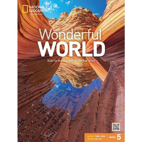 Wonderful WORLD BASIC 5 SB with App QR:Student Book with App QR Word Note Workbook, A List