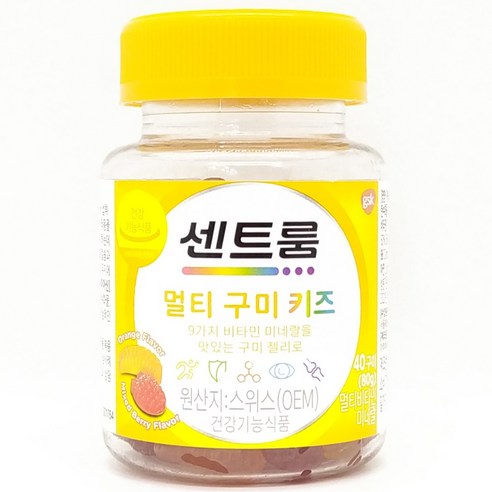 센트룸 멀티 구미 키즈 40구미, 40정, 1개