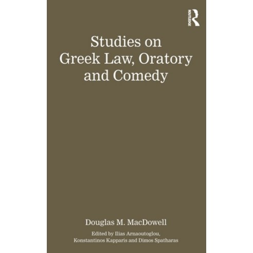 (영문도서) Studies on Greek Law Oratory and Comedy Hardcover, Routledge, English, 9781472458179