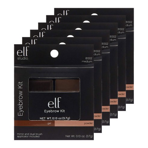 elf 아이브로우 키트, Medium, 6개