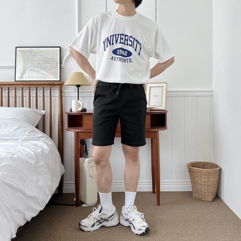 편안한 착용감과 스타일을 한 번에! 에이프릴랩스 남성 반바지