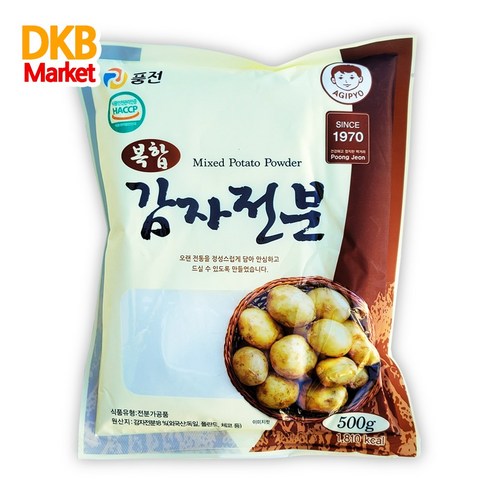 풍전 복합 감자가루 500g 1개 감자전가루 풍전 복합 감자가루 500g 1개 감자전가루