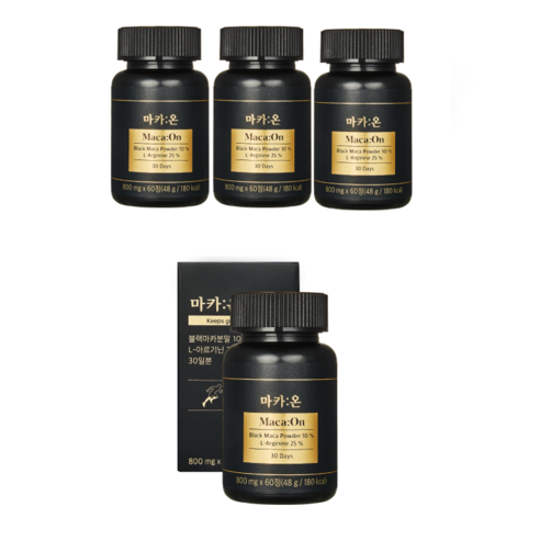 마카온 800mg, 60정, 4개