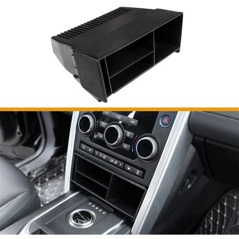 Lopbinte Land Rover Discovery Sport 2015-2019용 센터 콘솔 보관함, 검은 색
