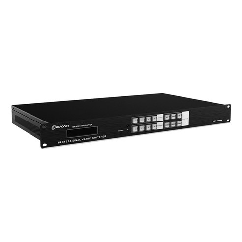 아크로넷 VDK-HD4X4 4K HDMI 매트릭스 스위치 4포트 리모컨 TCP/IP 지원