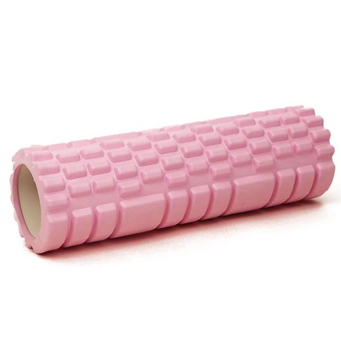 Sanfan 요가 칼럼 클래시컬 스타일 Eva+Pvc 폼롤러, Rose Red