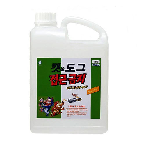 고양이 강아지 접근금지 기피제 탈취제 리필 2000ml, 1개