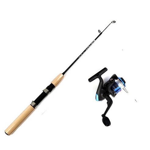 간편 미니릴낚시대 세트: 전천후 낚시의 매력 구멍치기낚시대