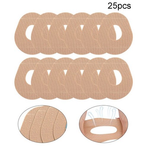 견고한 등산용 방수 접착 패치 자유형 리브레 센서 커버 혈당 계량기 고정 스티커 10 개 25 개, 02 B