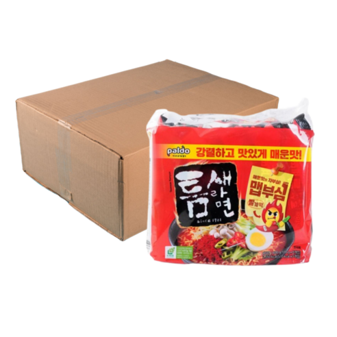 팔도 틈새라면 빨계면 40개입 멀티팩 1박스 40개, 총 수량 섬네일