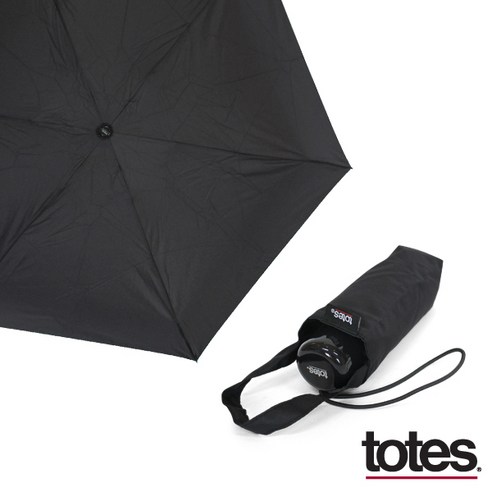 totes(토스) 5단 파우치 수동우산 A105 모음 (초소형) 양산겸용