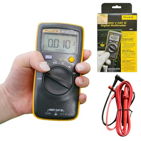 FLUKE 포켓 디지털 미터 FLUKE-101 리뷰 테스터기