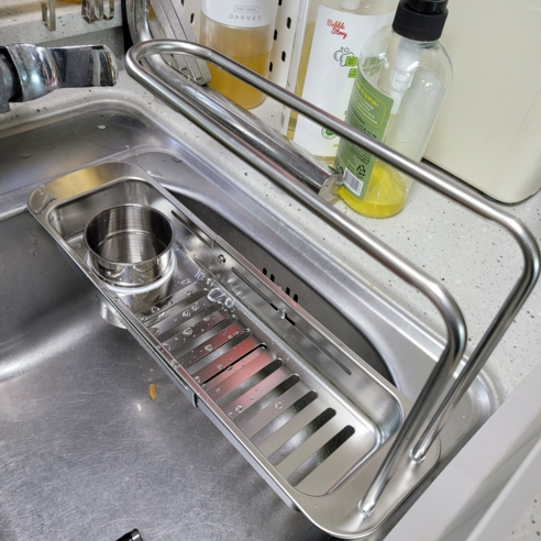 Votgl 물빠짐 수세미 거치대: 주방을 빛내는 마법, 깔끔함에 편리함을 더하다!