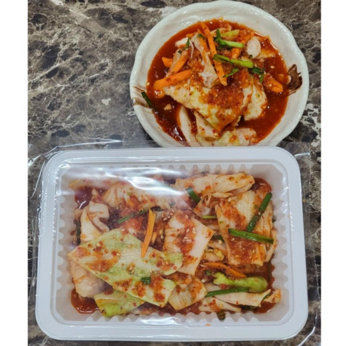아삭함이 살아있는 밥도둑, 해남 땅끝 양배추 김치