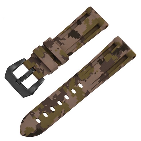 Garmin Active Vivoactive 3 4 가민 스트랩 고무 위장 손목대 20mm 22mm 시계줄, #9