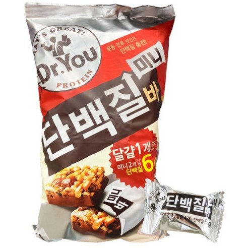 닥터유 단백질바 미니, 594g, 3개