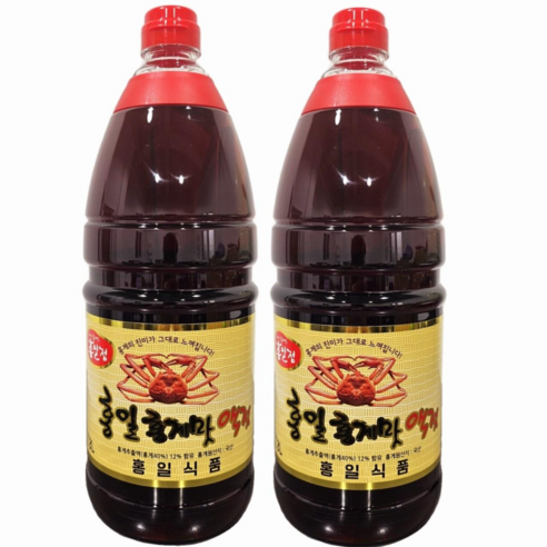 홍일점 홍게맛액젓, 1.8L, 2개