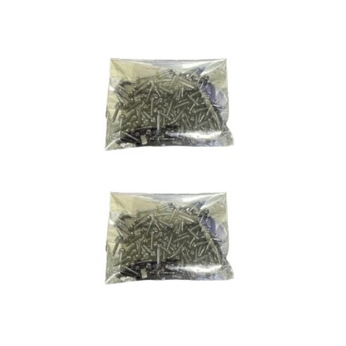 인형 눈 눈알 부자재 나사형 4mm 눈붙이기 블랙 인형눈 모루 인형 만들기 재료, 200개