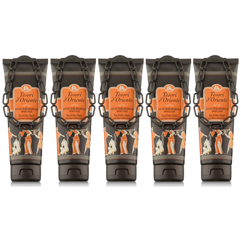 테소리 도리엔테 샤워크림 로터스플라워 250ml 5개 세트