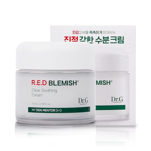 닥터지 레드 블레미쉬 클리어 수딩 크림 70ml, 1개