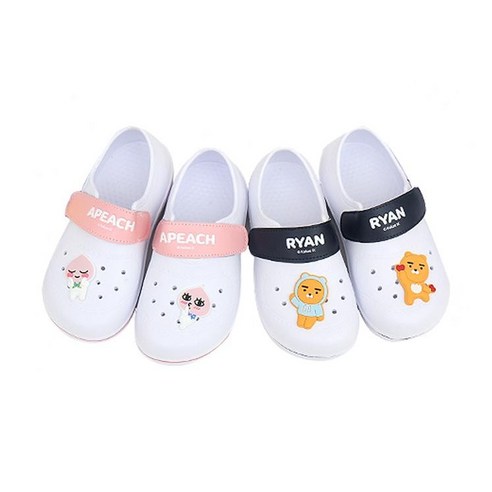 카카오프렌즈 아동용 스타 벨크로 실내화
