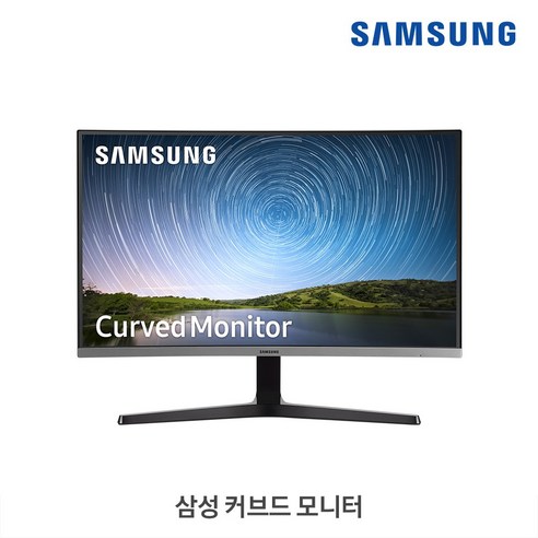 삼성전자 68.5 cm Full-HD 커브드 모니터, 27인치 (68.4cm), LC27R502 (정품)