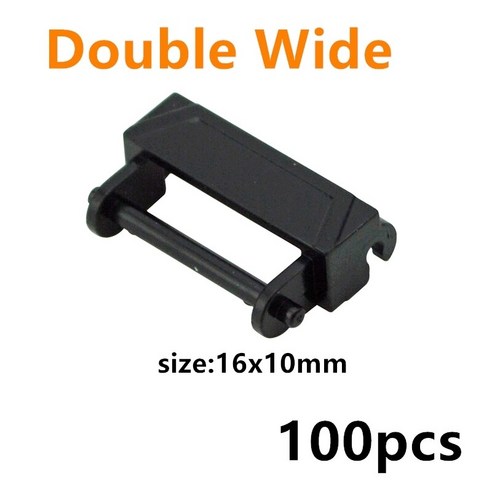  카라반 계단 수동 접이식 트레일러 캠핑카 알루미늄 합금 입구, A.단층 수동 단계 DX0109 캠핑카액세서리 레고호환 블럭장난감 MOC 와이드 링크 체인 탱크 벨트 고무 스토퍼 빌딩 블록기술 부품 트랙 휠자동차 기어 브릭 장난감24375 3711 3873, 15 Double Wide-black, 15 Double Wide-black