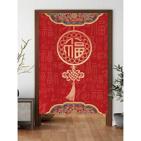 중국풍 업소용 룸 가림막 커튼 – 중국집 인테리어 계획 식당커튼