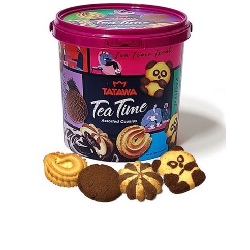 타타와 티타임 어쏘티드 쿠키, 400g, 1개