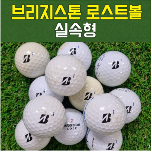 브리지스톤 실속형 로스트볼 화이트 20개 - 연습용 골프공 | 쿠팡