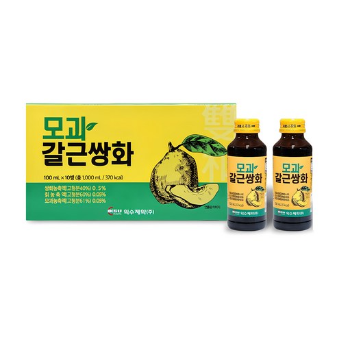 익수제약 모과갈근쌍화, 100ml, 10개