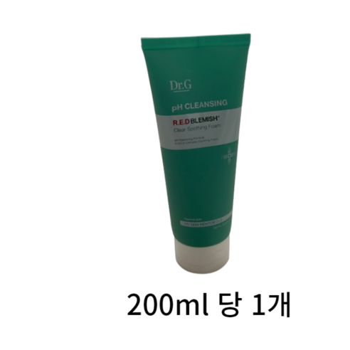 닥터지 약산성 레드 블레미쉬 클리어 수딩 폼, 600ml, 2개