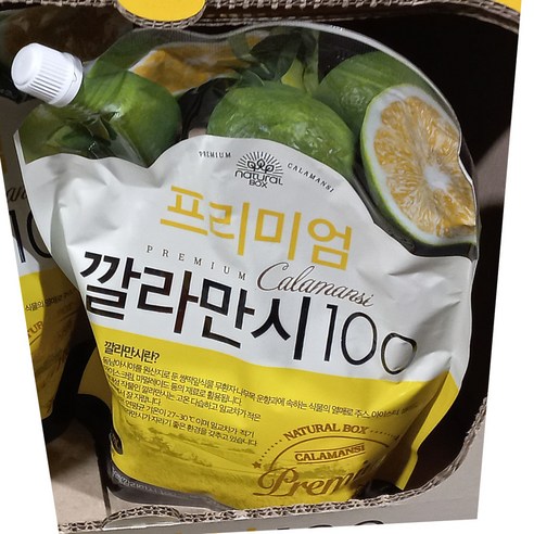 내츄럴박스 깔라만시1000ml, 1L, 1개