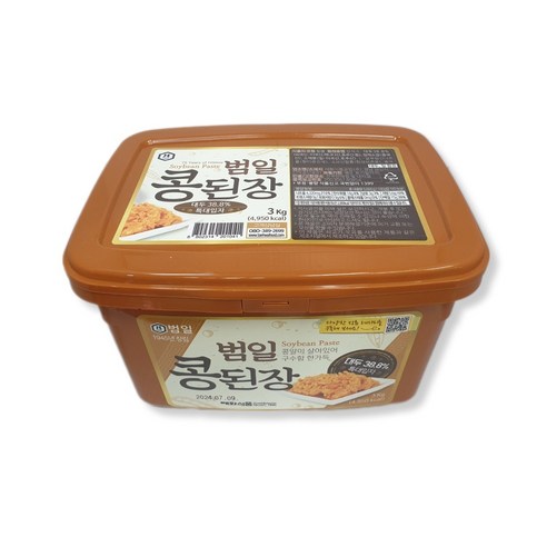 깊고 구수한 전통 된장, 범일 콩된장 특대입자로 집밥 퀄리티 UP!