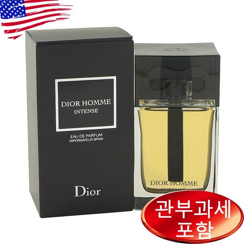 Dior Homme Intense 3.4 oz MEN 크리스찬디올, 1개, 80ml