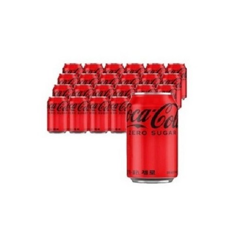 코카콜라 제로 캔, 300ml, 24개
