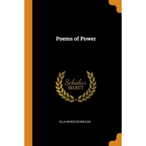 (영문도서) Poems of Power Paperback, Franklin Classics, English, 9780342561650