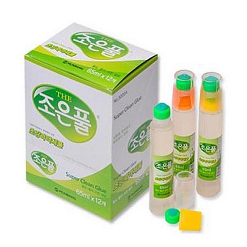 문방산업 액체풀 물풀 800 THE조은풀 65ml 12개포장갑 - 물풀 | 쿠팡