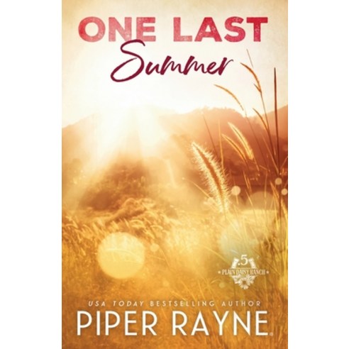 (영문도서) One Last Summer (Large Print) Paperback, Piper Rayne, Inc., English, 9798887143163