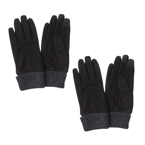 무인양품 MUJI 발수 방풍 패널 터처블 장갑 DCC01A0A 2p