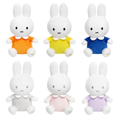 안심시키고 사랑스러운 미피 싯팅 애착 인형이 30cm 크기로 아이들에게 편안함과 아늑함을 선사합니다.