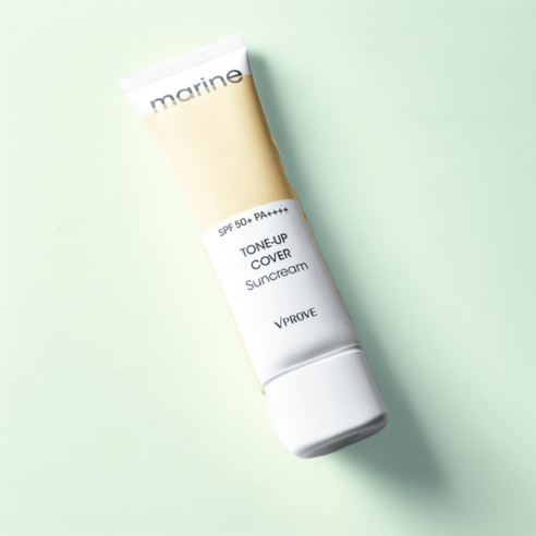 비프루브 마린 톤업 커버 선크림 50 ml SPF50+ PA++++, 기본선택